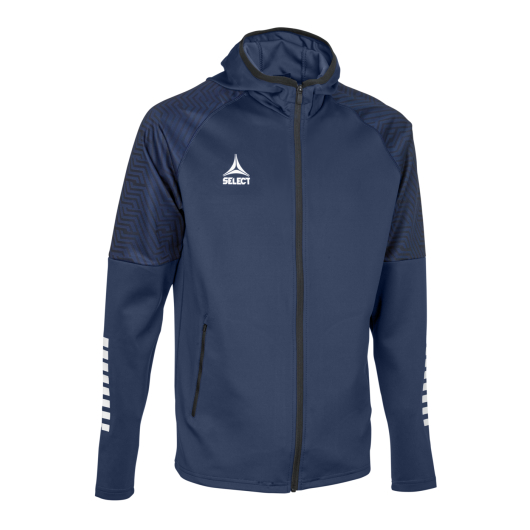 Спортивна куртка SELECT Monaco v24 zip hoodie Navy